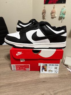 Size 11 - Nike Dunk Low Panda