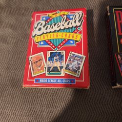 1988 Fleer Trading Cards and Stickers/1991 & 1992 Baseball Poker Playing Cards