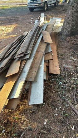 Cedar siding planks