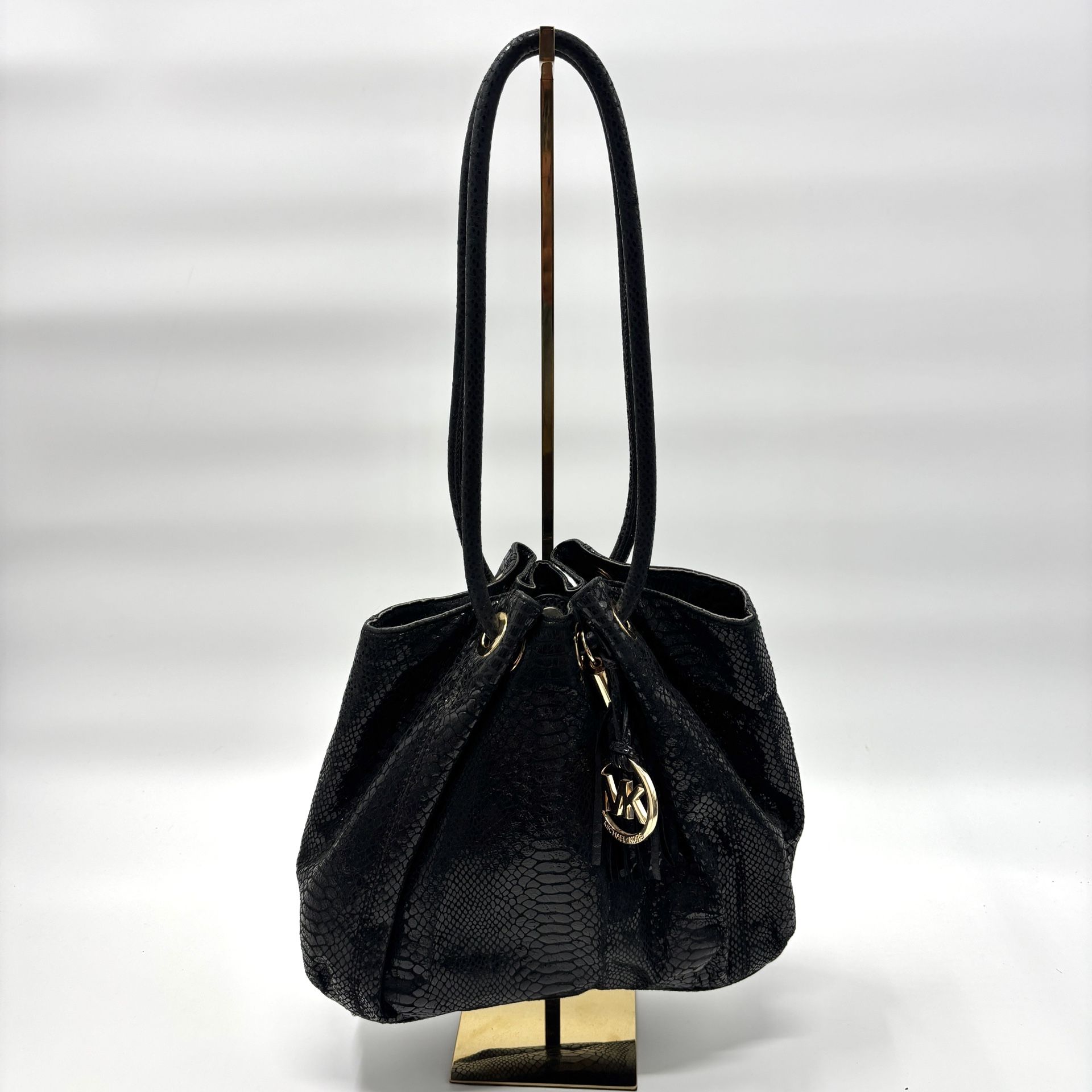 Michael Kors Python Print Shoulder Bag