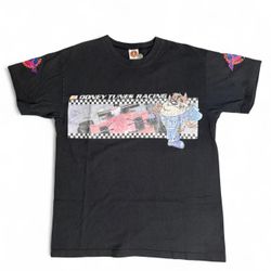 Vintage Looney Tunes Taz F1 Racing Tee 1997 