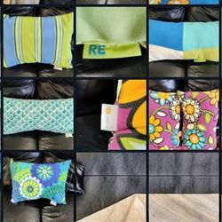 Pillows Outdoor Vintage Mini $5 Each 12" to 15" (rectangular & lumbar style)