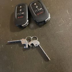 Brand New 2023 Honda Accord Keys