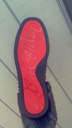 Red Bottoms! Christian Louboutin Spiked High Tops for Sale in Seattle, WA -  OfferUp