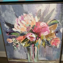 Large beautiful Flower Portrait /Canvas 