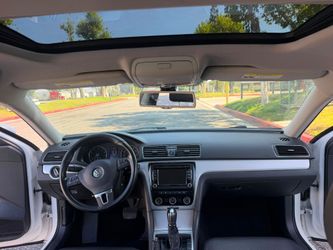 White Volkswagen Passat