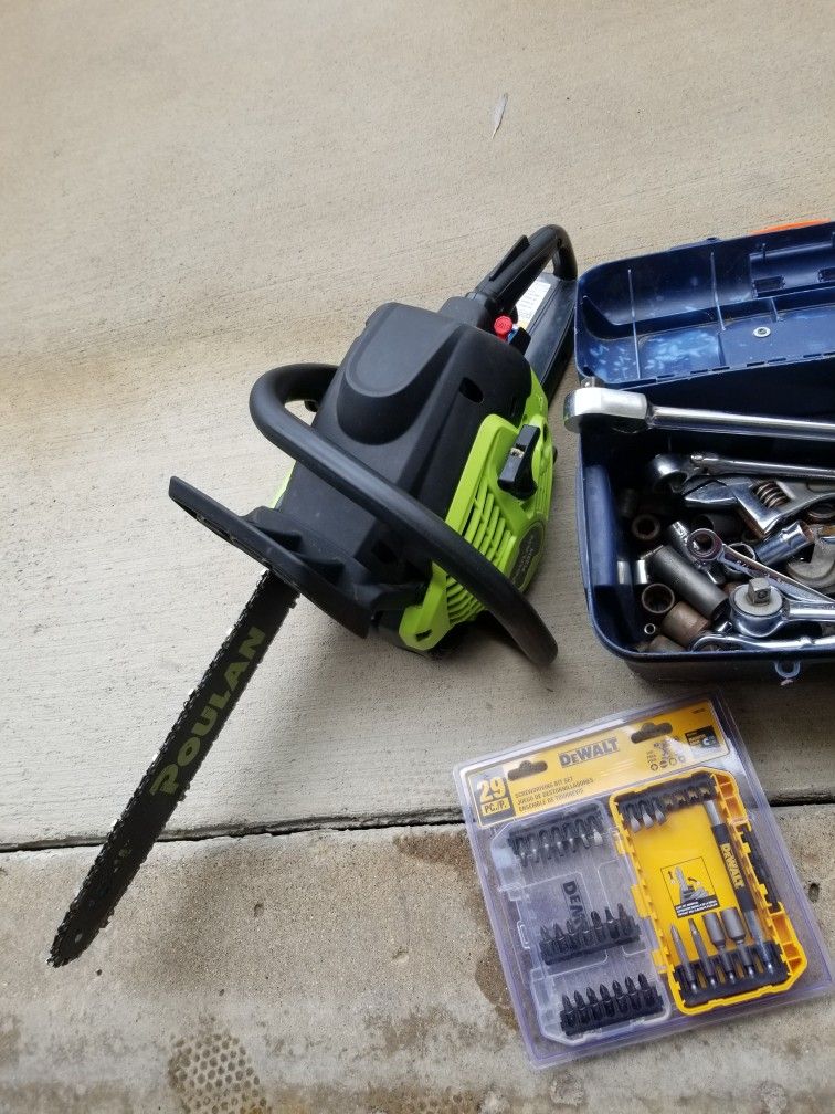 Chainsaw Poulan P3314 Gas