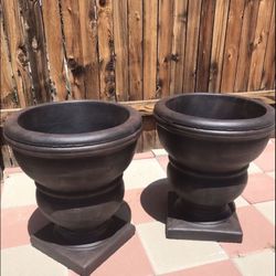New Flower Pots Made Out Of Cement Perfect Gift 💝 