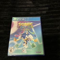 Sonic Colors PS4 Game 