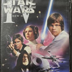 STAR WARS IV A NEW HOPE DVD
