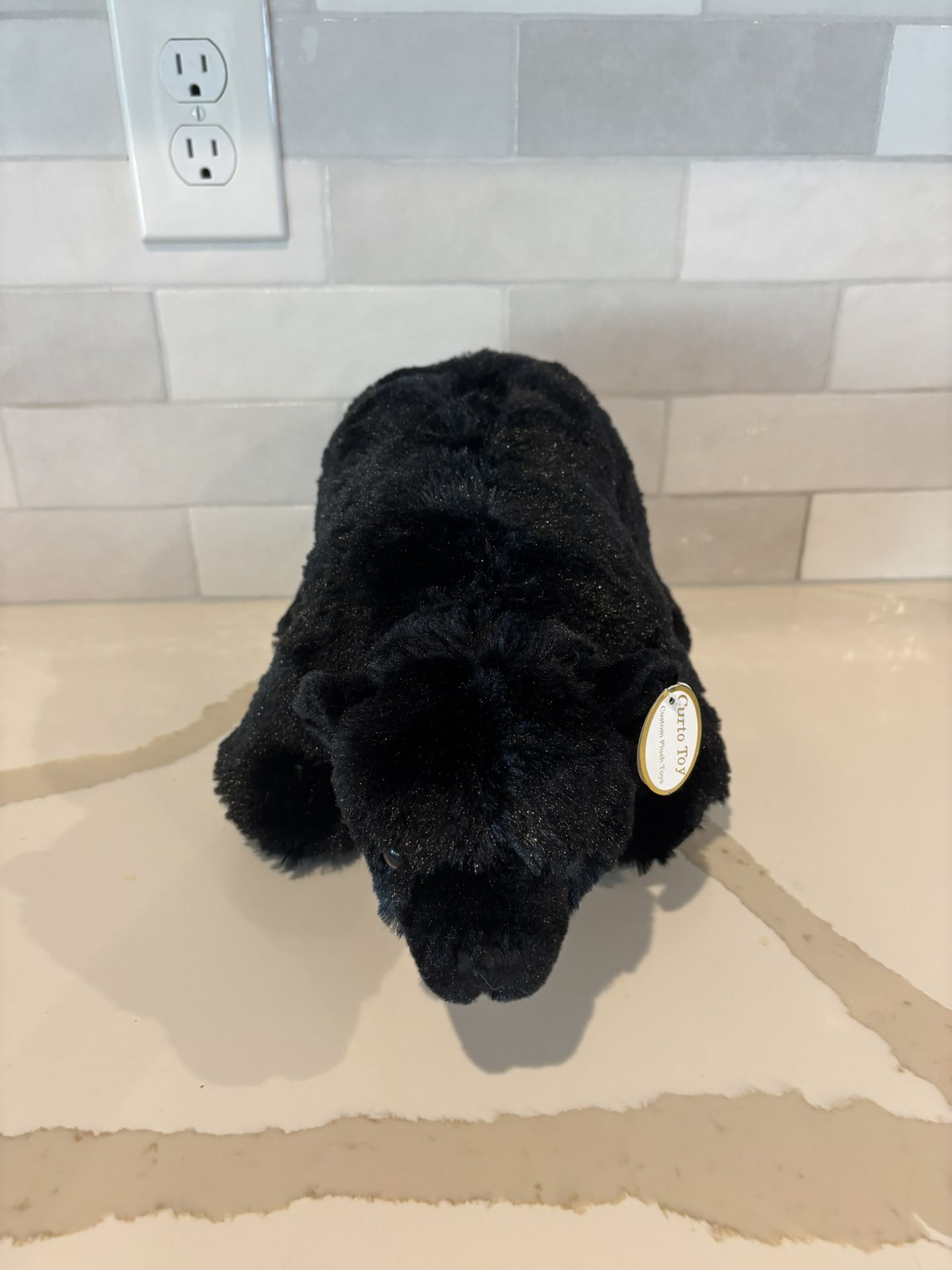 Black Bear Plush Stuffed Animal / Piggybank