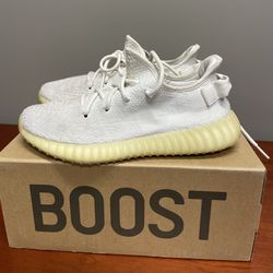 Yeezy 350v2 - Cream, Size 8 - Used