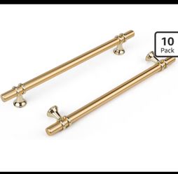 Brushed Gold Kitchen Cabinet Handles