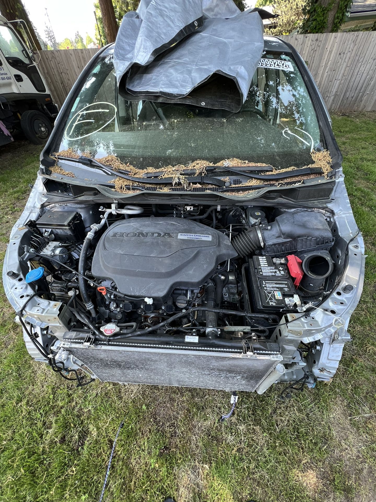  2018 Honda Odyssey For Parts