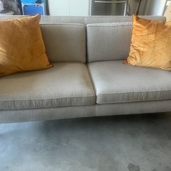 Grey Loveseat/Couch