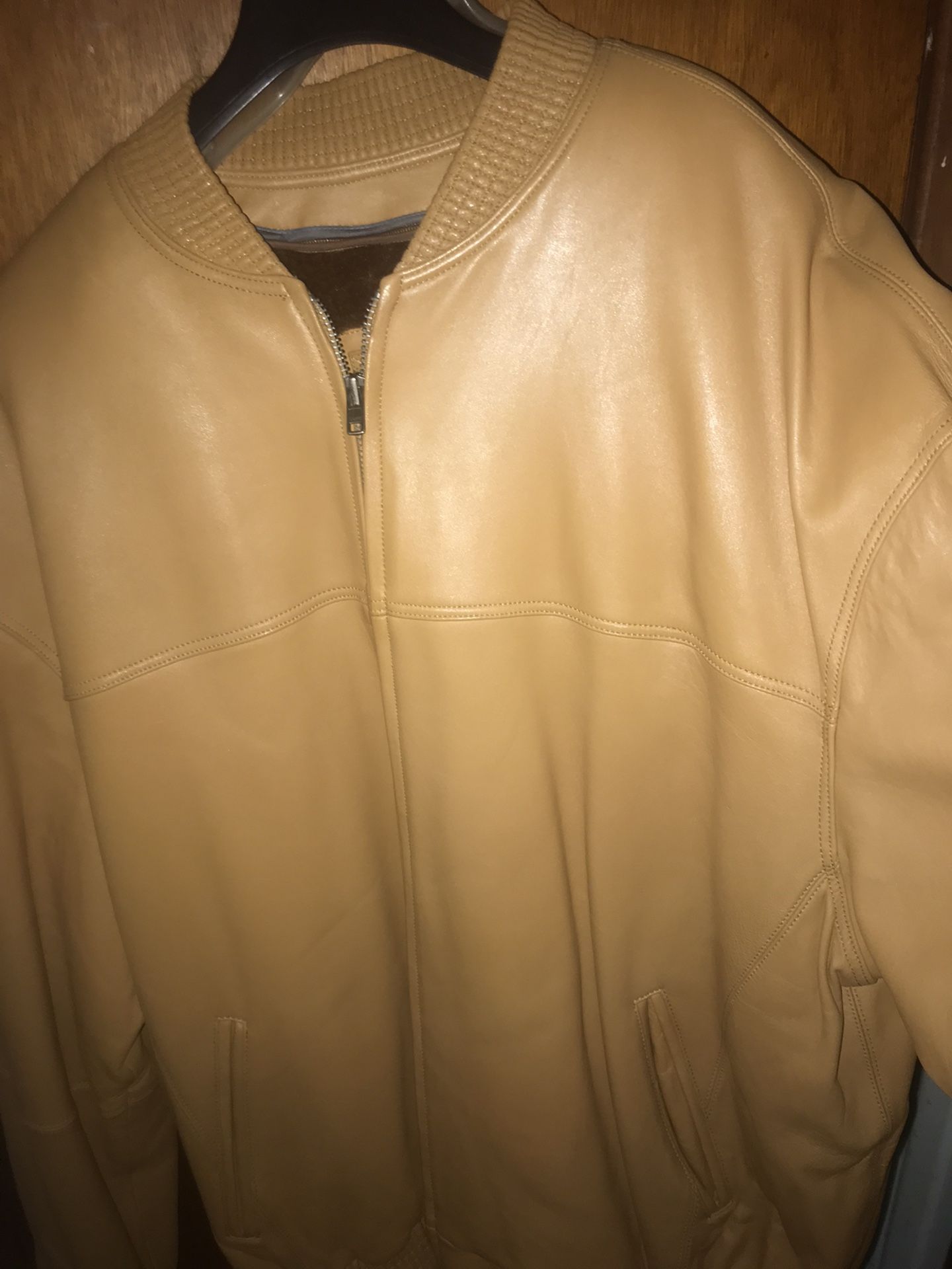 ‼️Big And Tall Leather Jacket ‼️