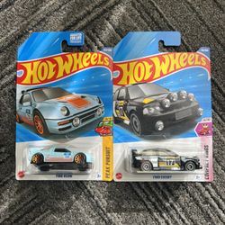 Hot Wheels Ford Rally Bundle – Brand New | 2 Cars