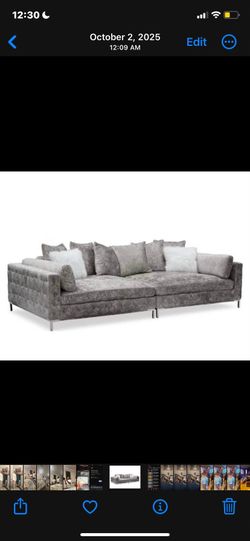 American signature sectional couch