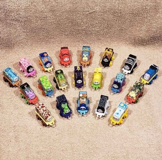 20 DIFFERENT FISHER PRICE THOMAS & FRIENDS MINIS TRAIN ENGINES * TINY TOY KID CHILD FUN CAR DIE CAST