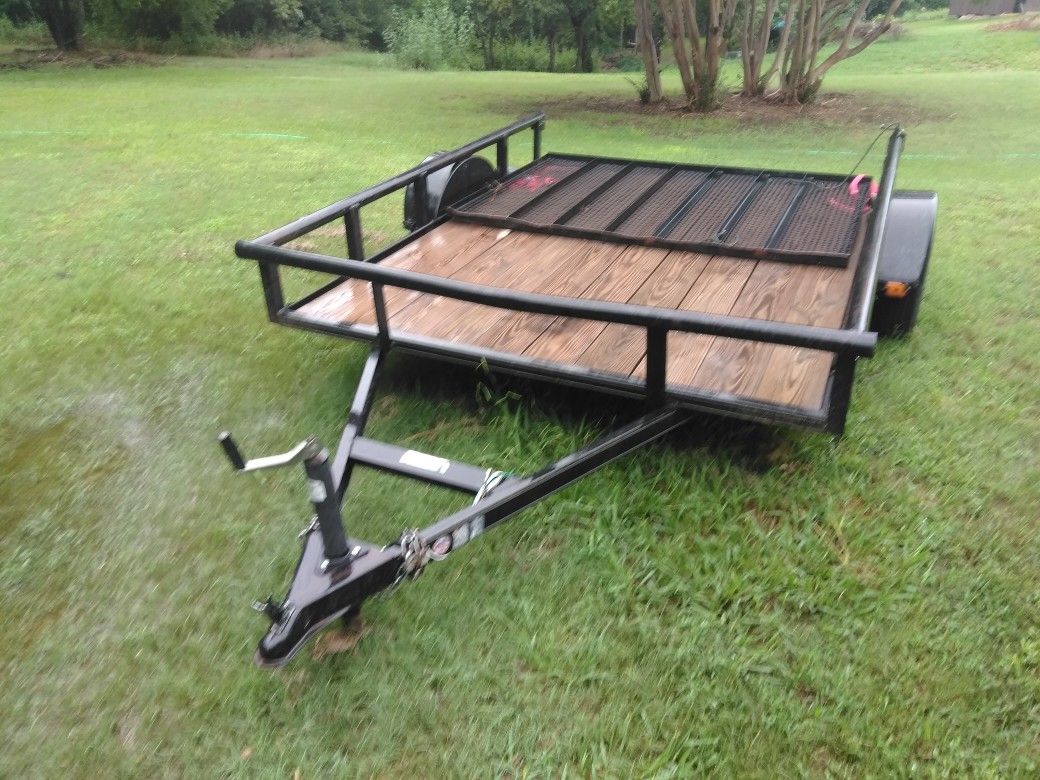 ATWOODS UTILITY TRAILER, 5 1/2 FT X 10 FT
