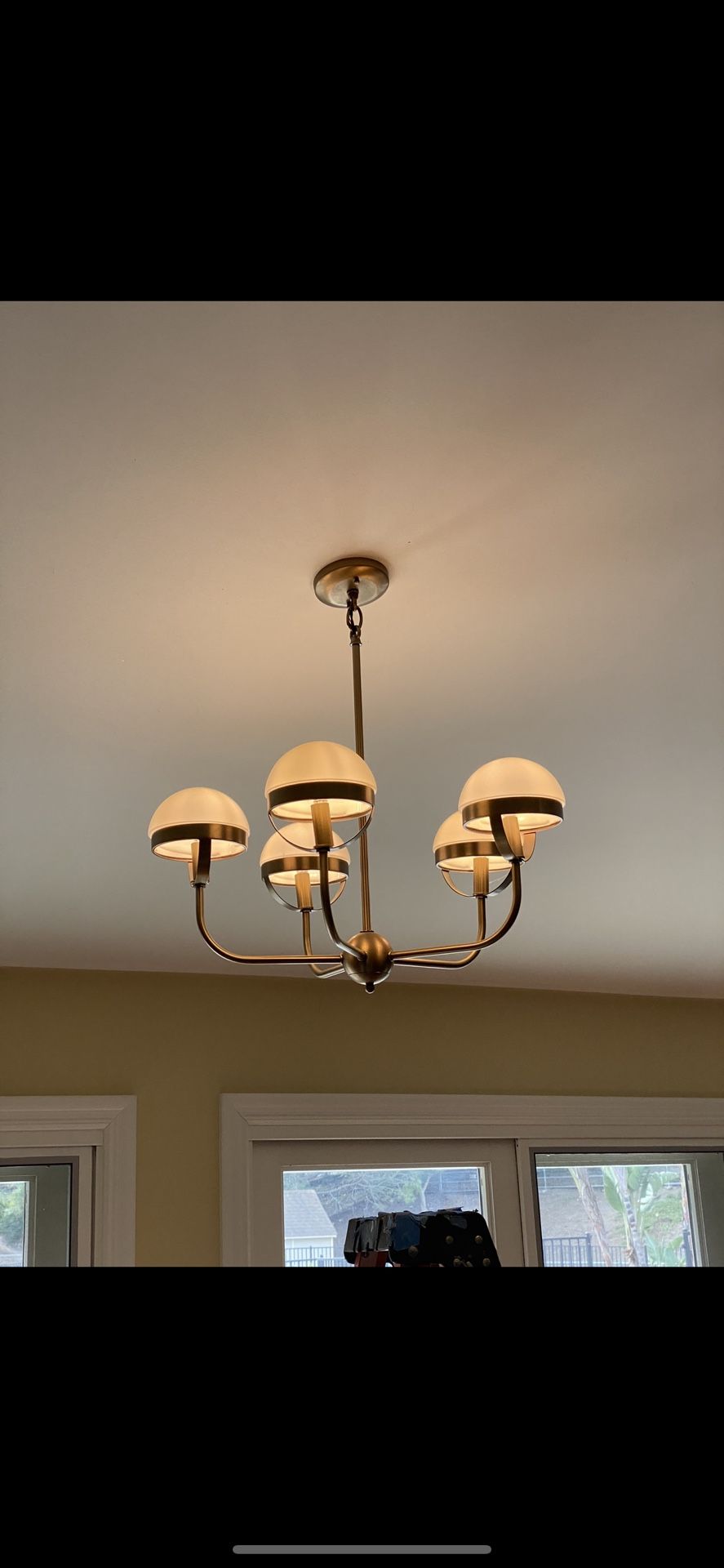 mid century modern chandelier ceiling light fixture