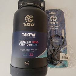 Takeya 64oz Water Bottl