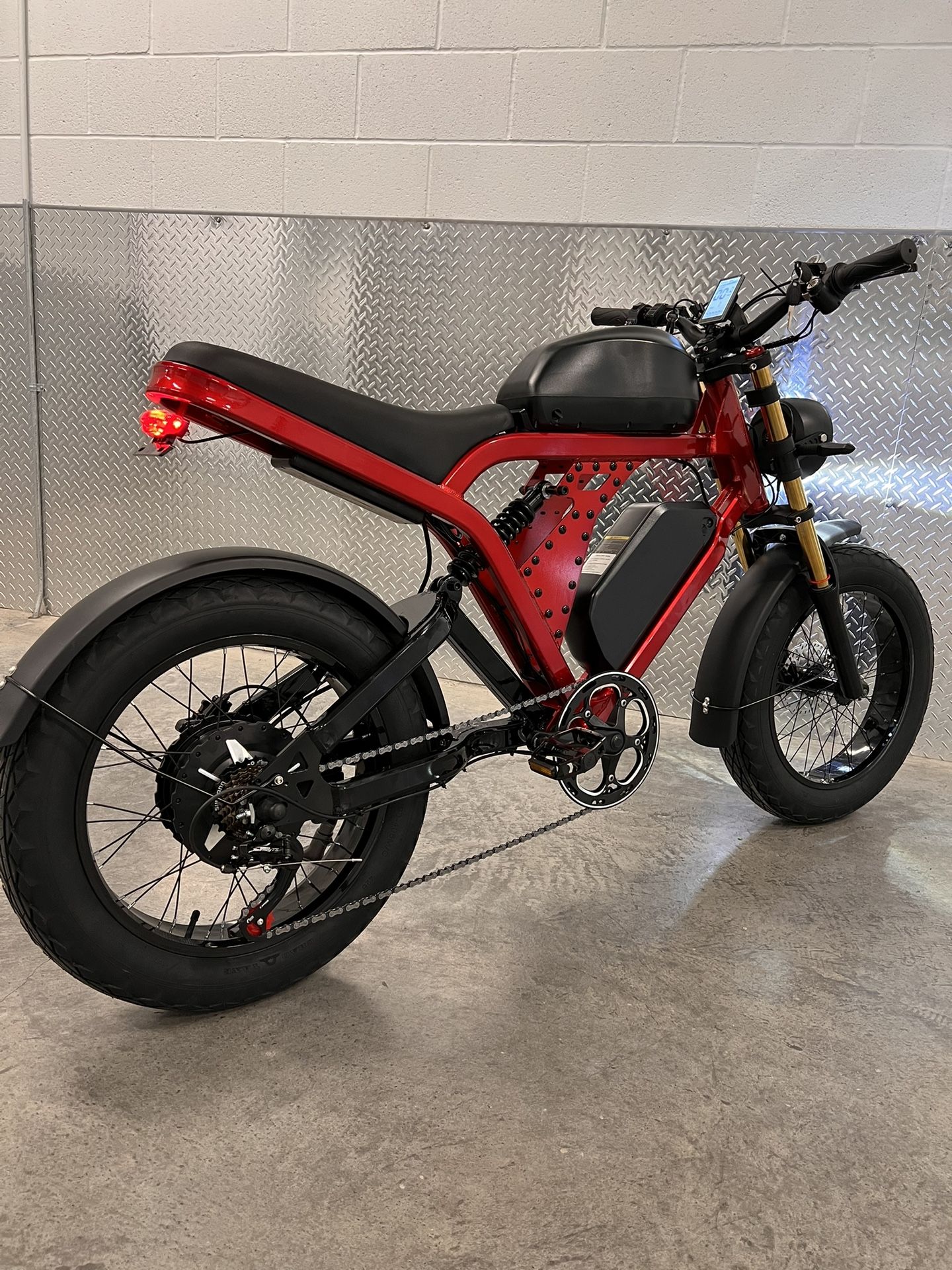 β
NEW - 1500W/3000W Peak Motor /48V Dual Battery, 41ah Battery, Electric E Bike, 40mph Top Speed, 5β4-6β5(Rider)