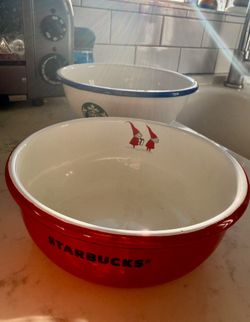 🌟 🔥Hot Item 🔥 Starbucks Limited Edition Enamel Bowls – 2 pc🌟