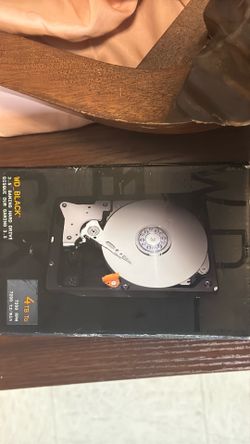 Brand New Sealed WD Black 4TB Internal Gaming Hard Drive 3.5" HDD
