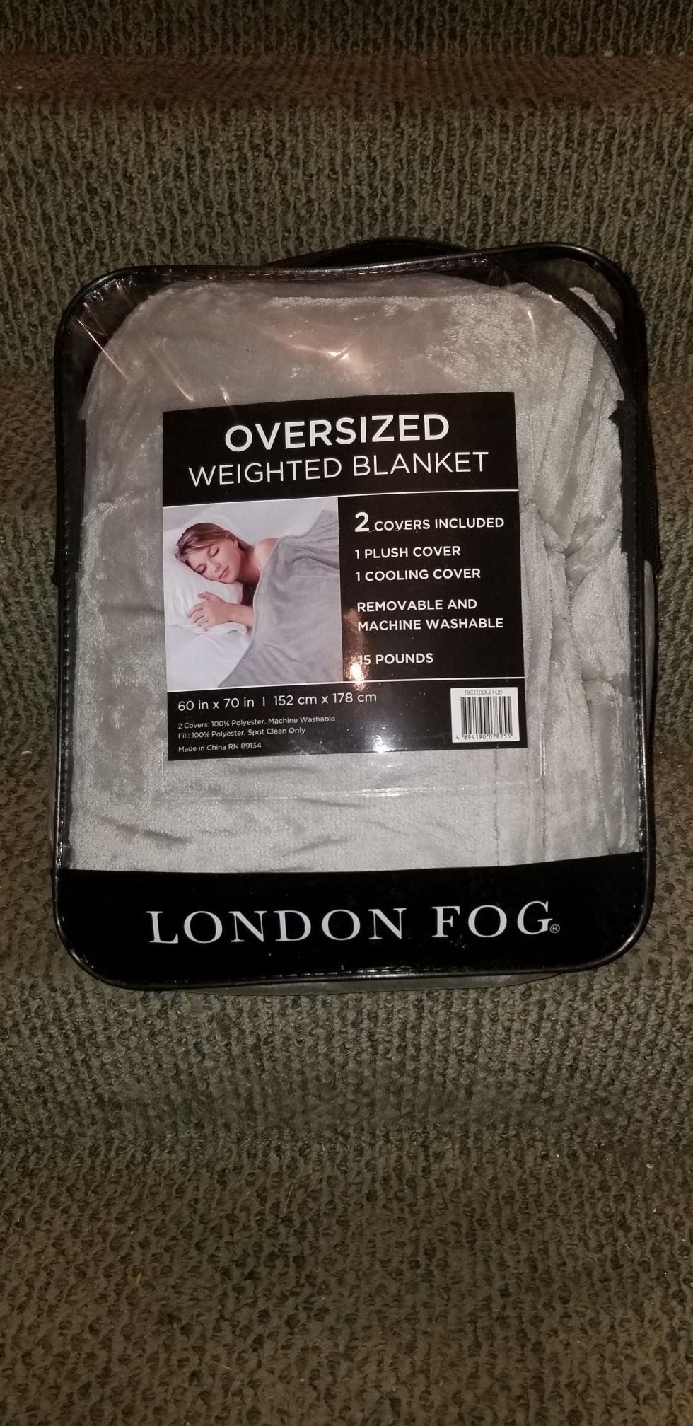 London Fog Oversized Weighted Blanket
