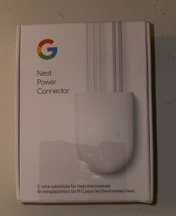 Google Nest Power Connector – New – C-Wire Substitute for Nest Thermostats