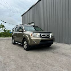 2011 HONDA PILOT 4WD EX-L! CLEAN TITLE! NO ACCIDENTS! BACKUP CAMERA!