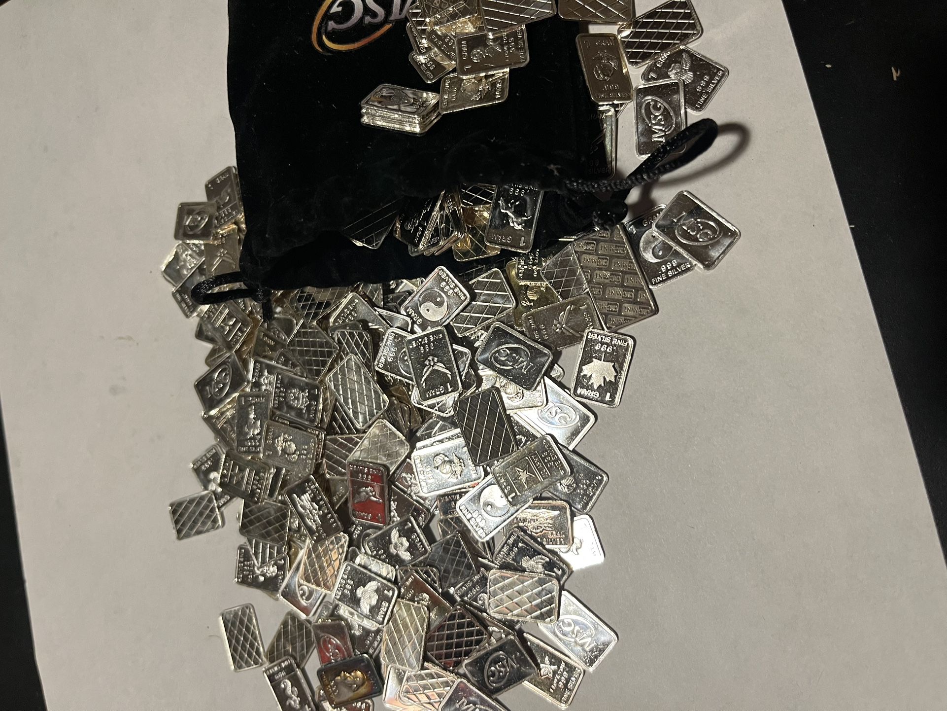 Silver Bars 1 Gram’s