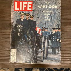 1967 - Life Magazine Apollo 1  Funeral 