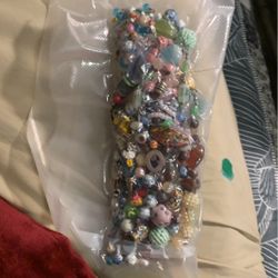 Big Bag Of Vintage Beads  Glass 