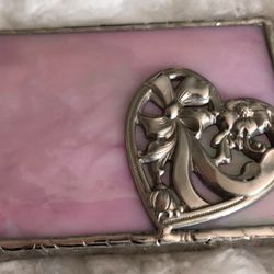 Heart Compact Mirror - Perfect For Purse Or Makeup Back (Great Mother’s Day Gift)