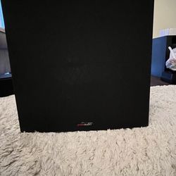 Polk Center Speaker And Subwoofer 