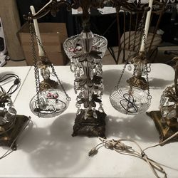 vintage antique crystal   scale 150  bowl 75 take both 200