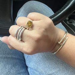Yellow Sapphire Ring