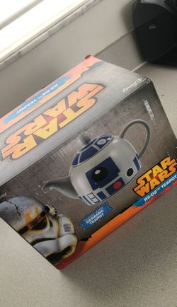 Star Wars R2D2 ceramic Tea Pot teapot