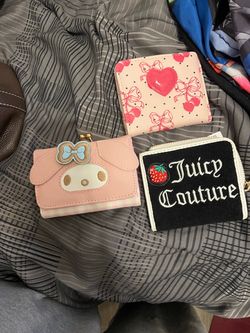 Lot of 3 Cute Mini Wallets