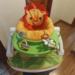 FISHER PRICE SIT ME UP FLOOR SEAT WITH TRAY