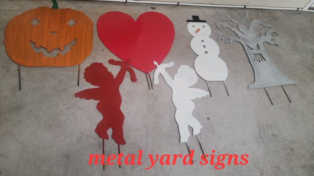 Yard Signs/Decor 3 Feet Tall + 