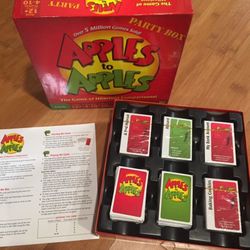 Apples to apples party box card game Like New