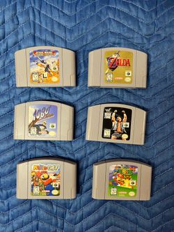 N64 Games Set of 6