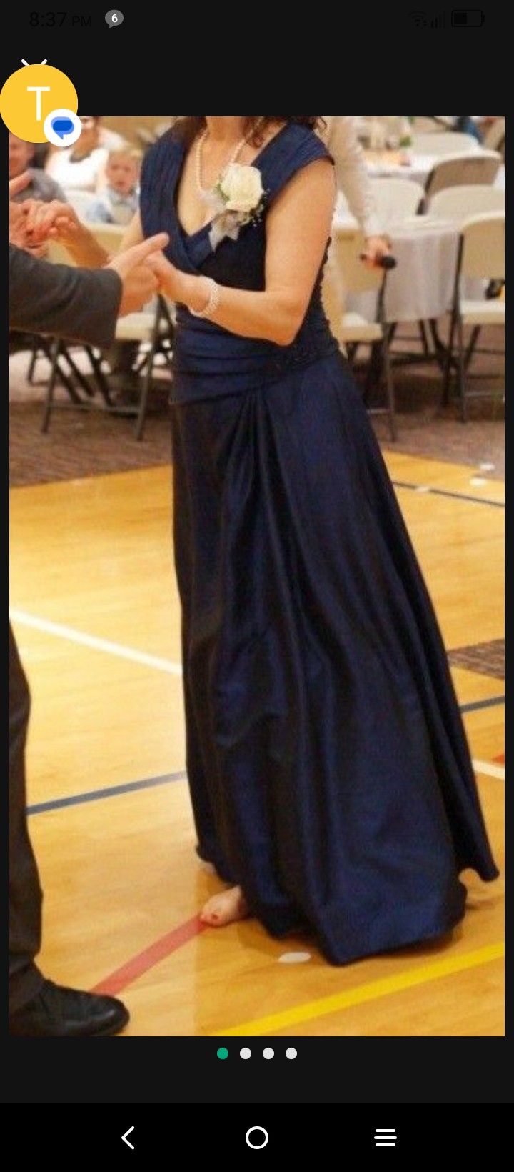 Formal David's Bridal Gown
