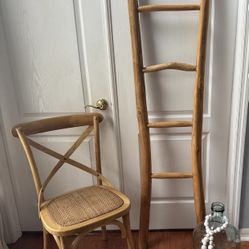 Ladder, Chair And Vase