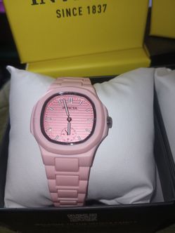 Invicta Pink Watch with Bracelet Band