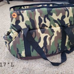 Camo Dog Bag