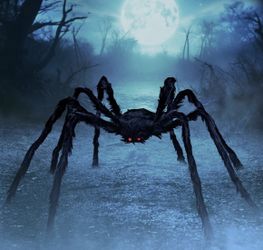 Halloween Spider Decoration Giant Spiders Outdoor Haunt House Deco Big Spider